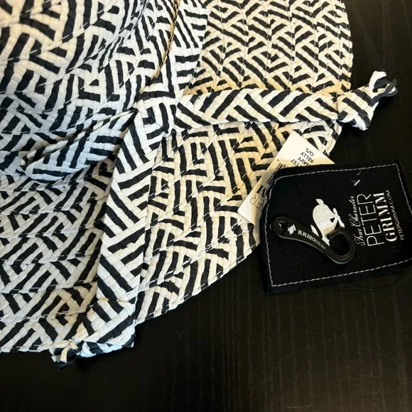 Peter Grimm Wide Brim Navy Kelly Floppy Sunhat New with Tags - Picture 10 of 14